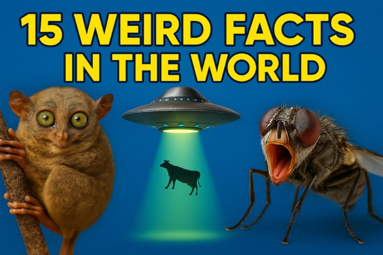 15 Weird Facts in the World – जो सुनकर आप भी कहोगे, “क्या सच में?”