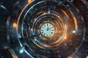 image showing time travel concept art
