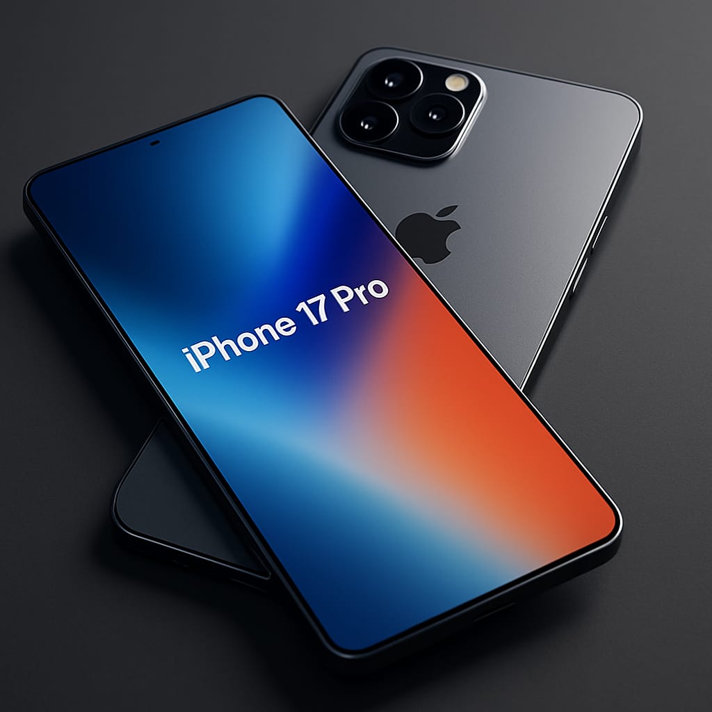 futuristic image of iPhone 17 pro